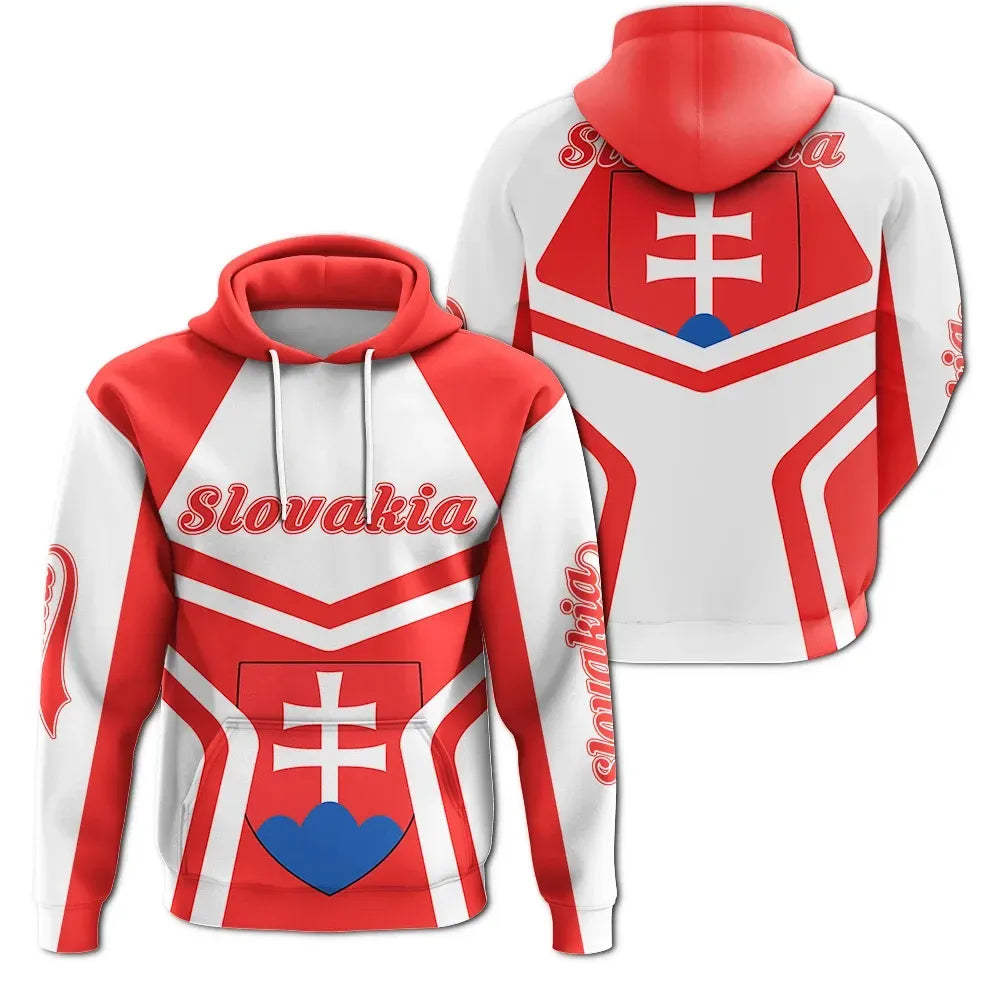 Slovakia Hoodie Coat Of Arms My Style RLT13 - Wonder Print Shop