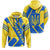 Ukraine Hoodie Coat Of Arms Rockie RLT7 - Wonder Print Shop