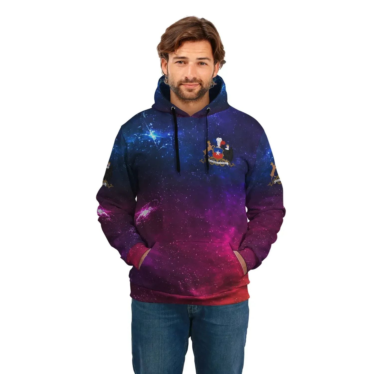 Chile Hoodie Galaxy RLT7 - Wonder Print Shop