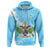 Saint Lucia Christmas Hoodie Coat Of Arms X Style8 RLT6 - Wonder Print Shop