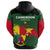 Cameroon Hoodie Cameroon Flag Brush RLT7 - Wonder Print Shop