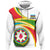 Azerbaijan (White) N Flag Hoodie RLT8 - Wonder Print Shop