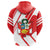 Peru Hoodie Coat Of Arms Rockie RLT7 - Wonder Print Shop