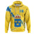 Sweden Christmas Hoodie Coat Of Arms X Style RLT7 - Wonder Print Shop