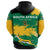 South Africa Hoodie South Africa Flag Brush RLT8 - Wonder Print Shop