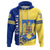 Romania Hoodie Coat Of Arms Quarter Style Ver 2 RLT13 - Wonder Print Shop