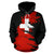 Switzerland Flag Painting Hoodie RLT13 - Wonder Print Shop