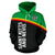 Saint Kitts and Nevis All Over Hoodie Curve Style RLT6 - Wonder Print Shop