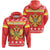 Christmas Montenegro Hoodie Coat Of Arms RLT13 - Wonder Print Shop