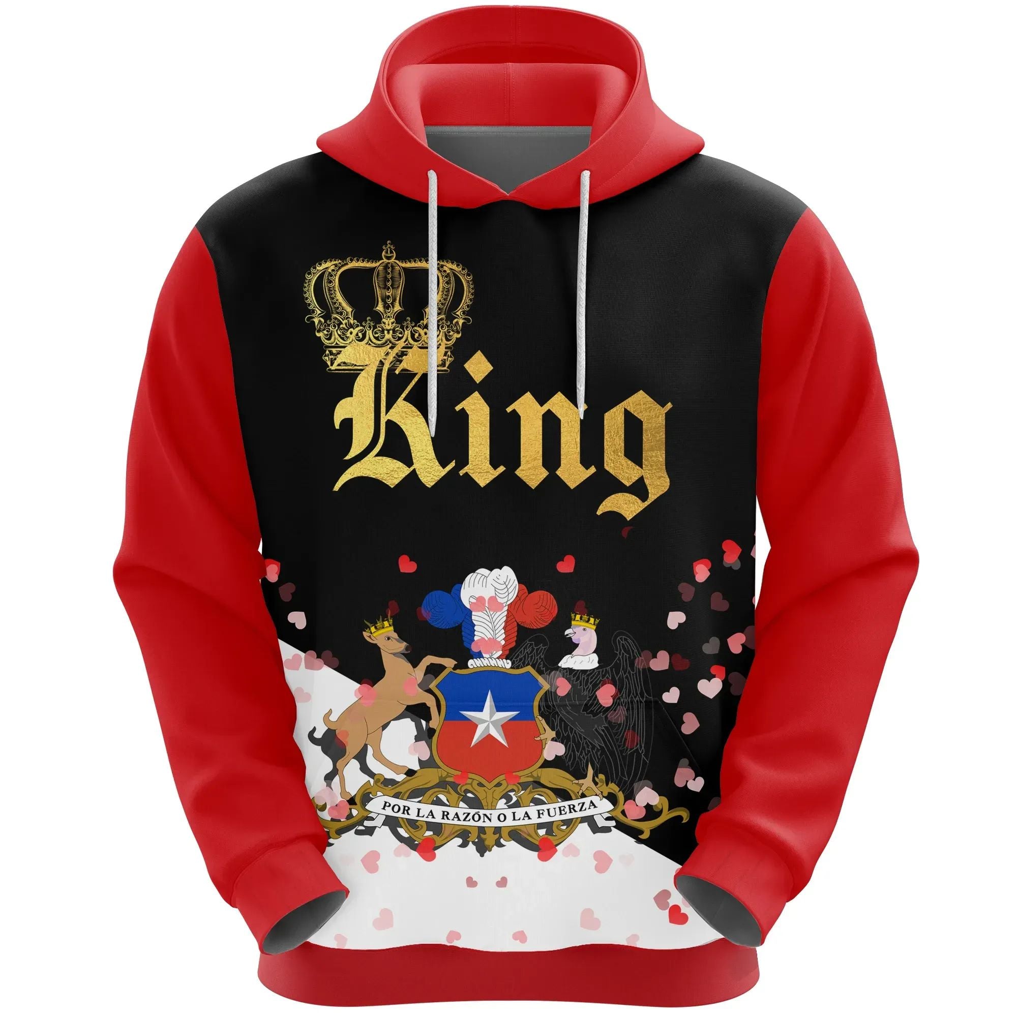 Chile King (Valentine Hoodie) RLT7 - Wonder Print Shop