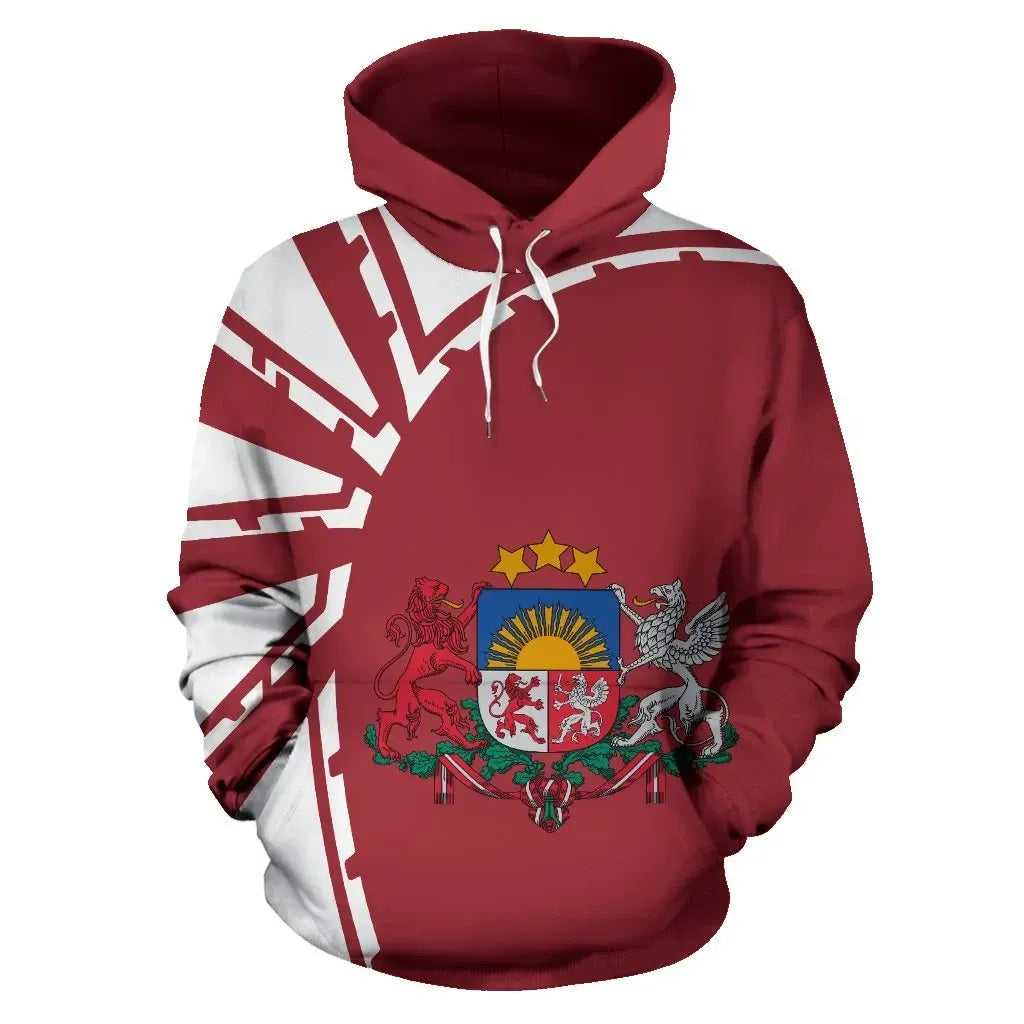 Latvia Hoodie Premium Style RLT6 - Wonder Print Shop