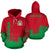 Guyana All Over Hoodie Smudge Style RLT8 - Wonder Print Shop