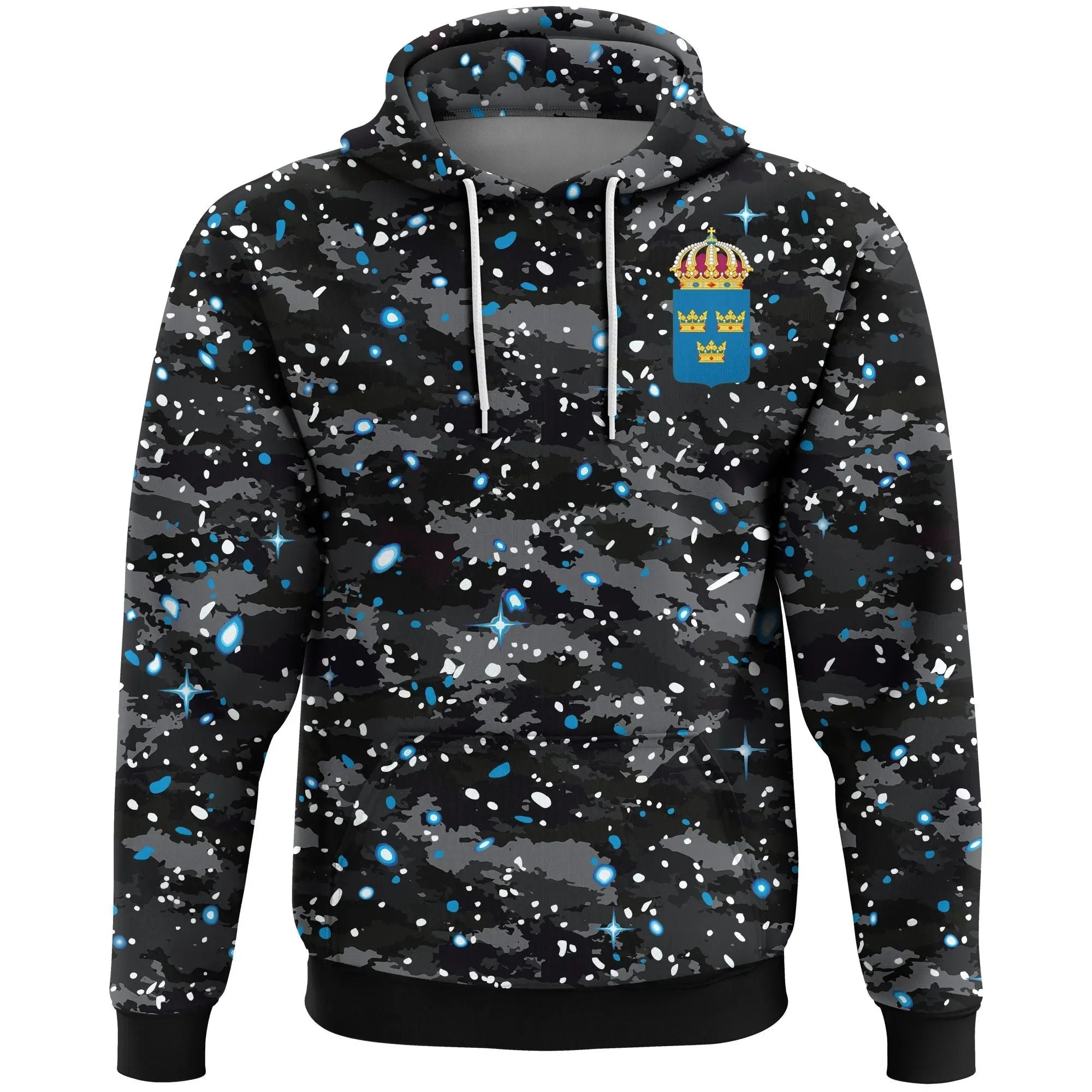 Sweden Hoodie Space Camo RLT7 - Wonder Print Shop