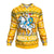 Lithuania Christmas Hoodie Yellow RLT6 - Wonder Print Shop