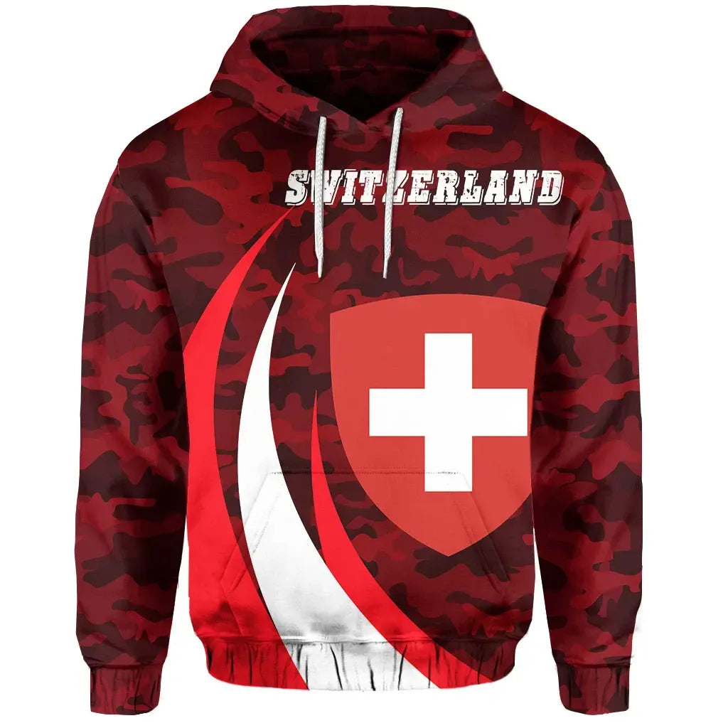 Switzerland Camouflage Hoodie RLT13 - Wonder Print Shop