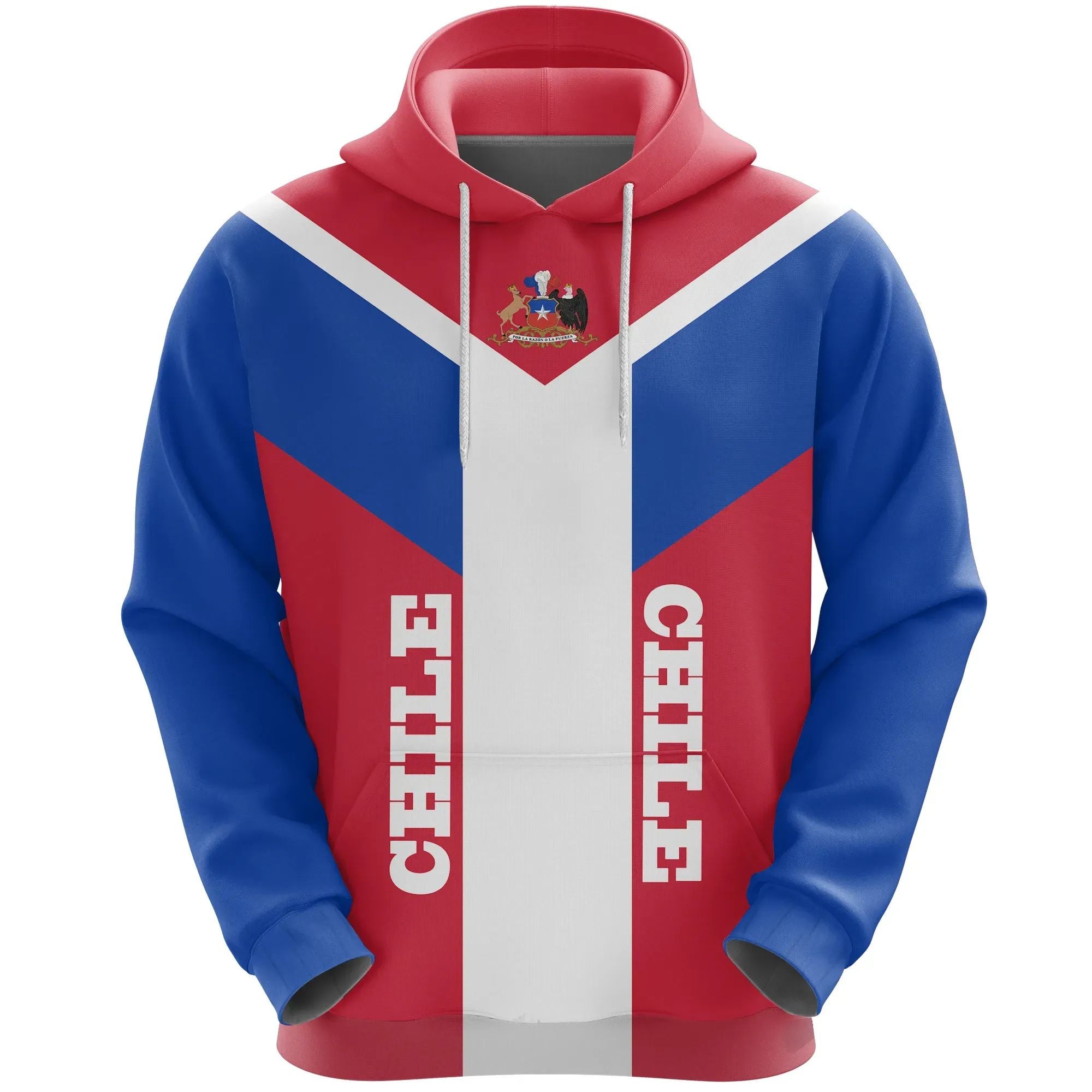 Chile Rising Pullover Hoodie RLT7 - Wonder Print Shop