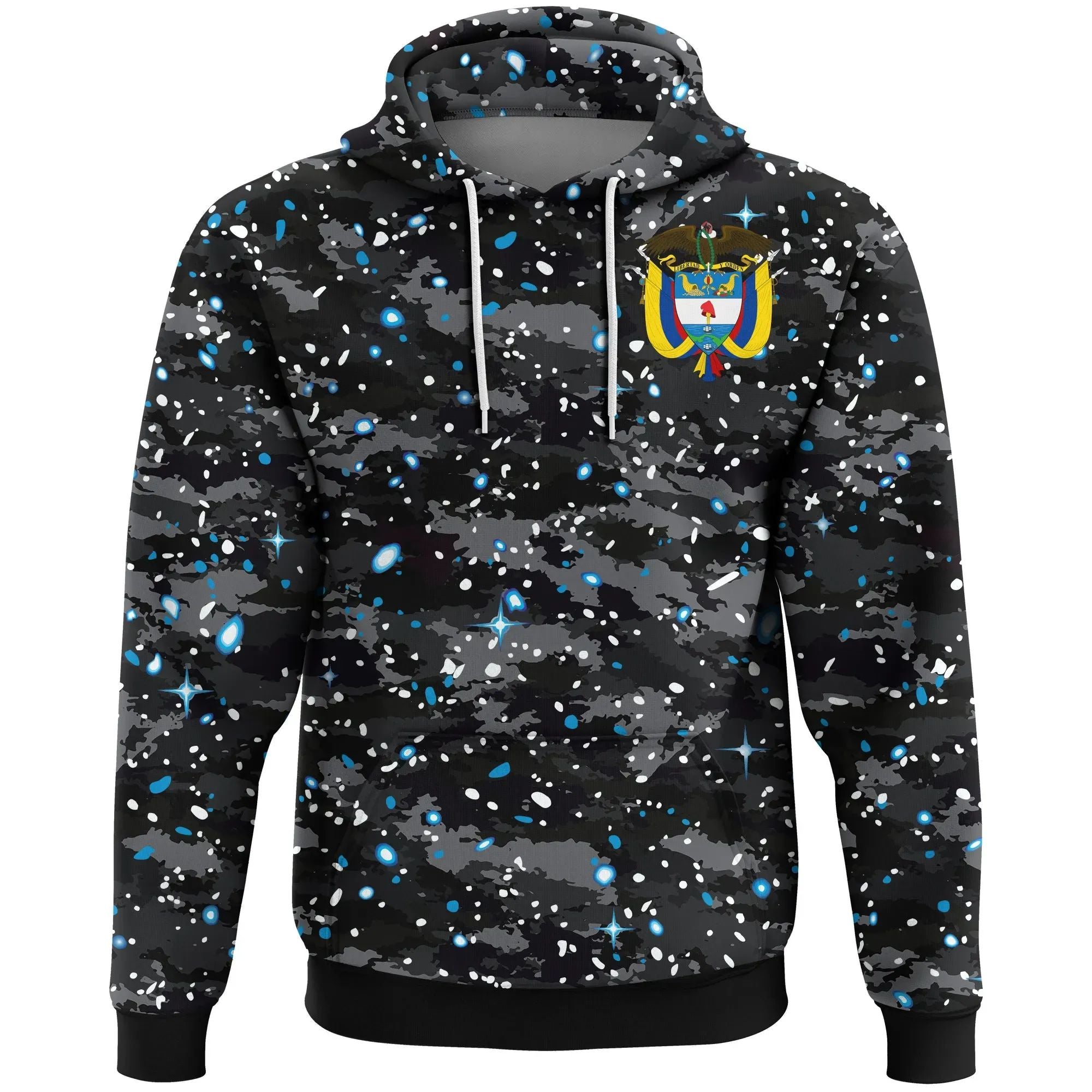 Colombia Hoodie Space Camo RLT7 - Wonder Print Shop