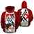 Switzerland All Over Hoodie Coat Of Arms and Bernese Mountain Dog RLT13 - Wonder Print Shop