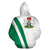 Nigeria Flag Hoodie White RLT8 - Wonder Print Shop