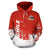 Chile All Over Hoodie Smudge Style RLT7 - Wonder Print Shop