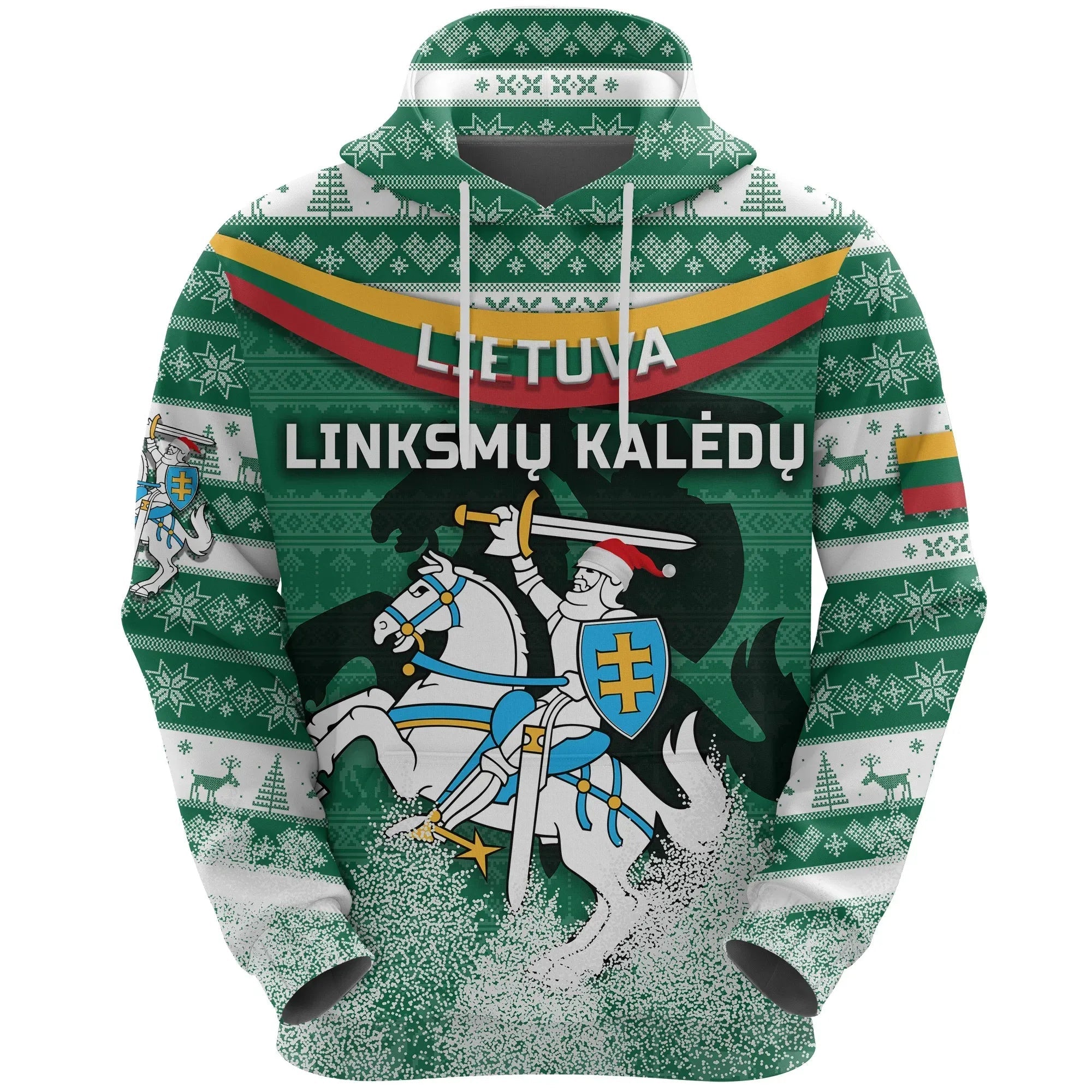 lithuania-christmas-hoodie-simple-vibes-version