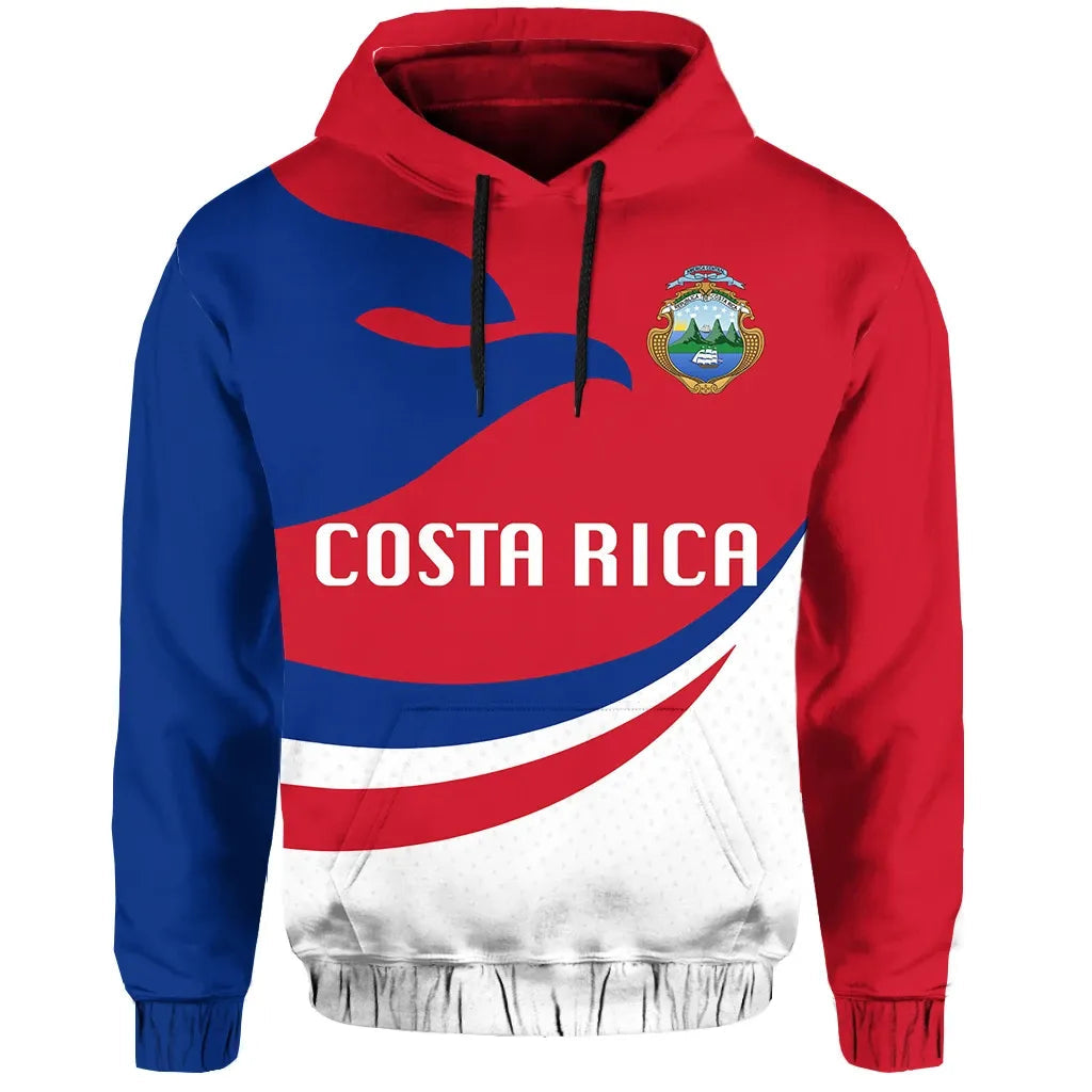 Costa Rica Hoodie Proud Version RLT13 - Wonder Print Shop