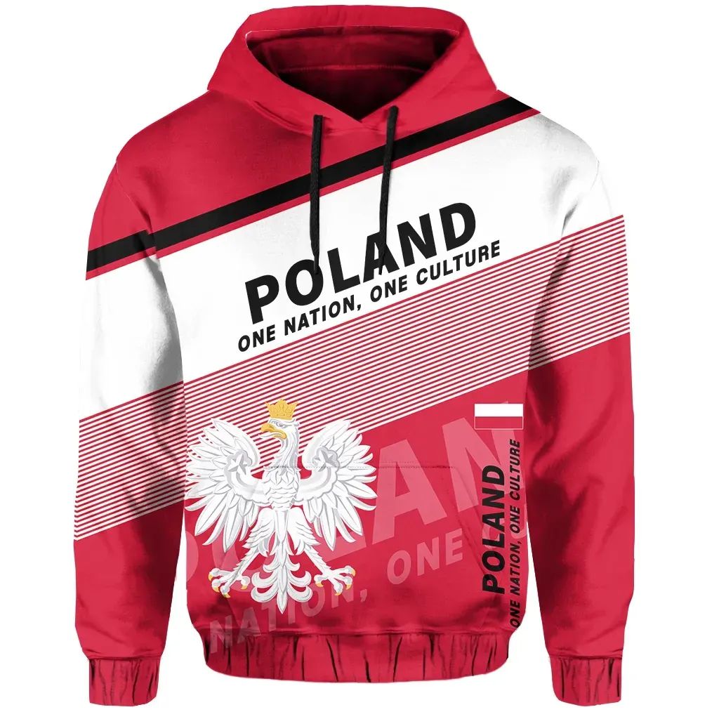 Poland Hoodie Flag Motto Limited Style RLT7 - Wonder Print Shop