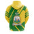 Saint Vincent and the Grenadines Hoodie Coat Of Arms Rockie RLT13 - Wonder Print Shop