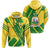 Saint Vincent and the Grenadines Hoodie Coat Of Arms Rockie RLT13 - Wonder Print Shop