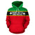 Saint Kitts and Nevis All Over Hoodie Horizontal Style RLT6 - Wonder Print Shop