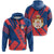 Serbia Hoodie Coat Of Arms Rockie RLT7 - Wonder Print Shop