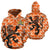 The Netherlands Lion Hoodie Holland Retro RLT7 - Wonder Print Shop