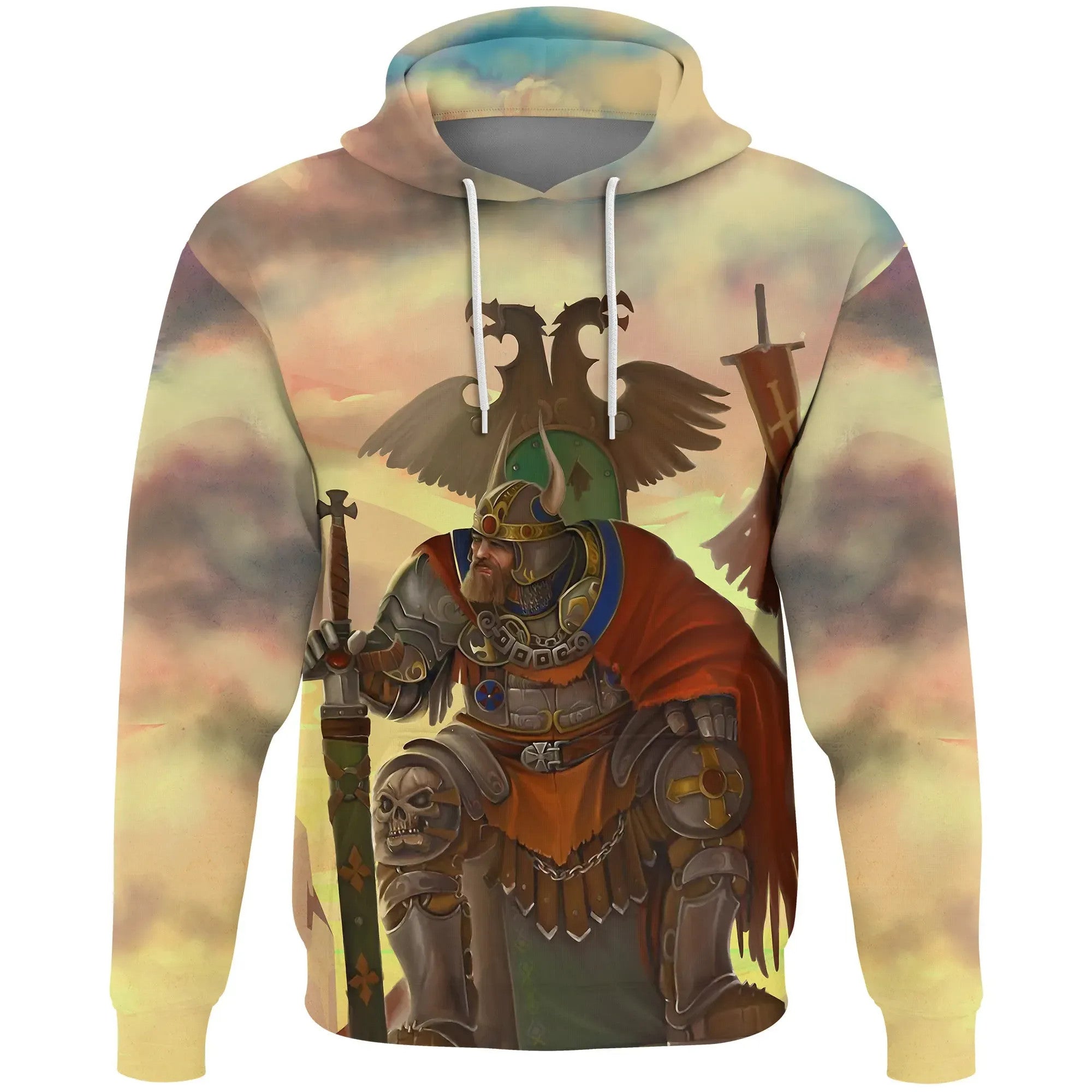 Serbia Hoodie Serbian Warrior RLT7 - Wonder Print Shop