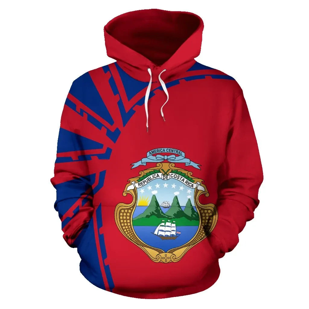 Costa Rica Hoodie Premium Style RLT13 - Wonder Print Shop