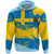 Sweden Hoodie Sweden Flag Brush RLT7 - Wonder Print Shop