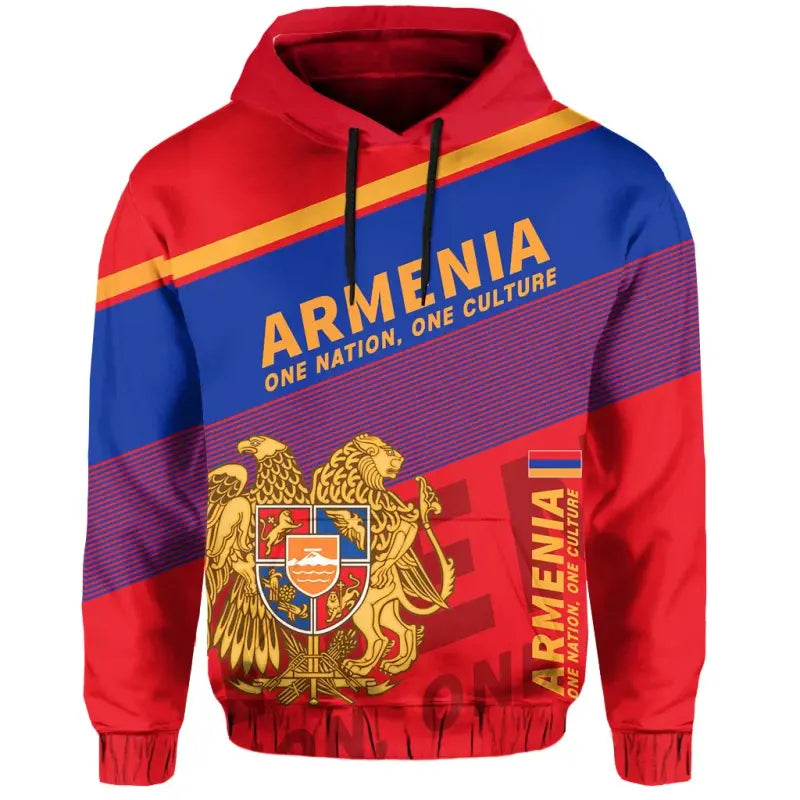 Armenia Flag Motto Hoodie Limited Style RLT8 - Wonder Print Shop