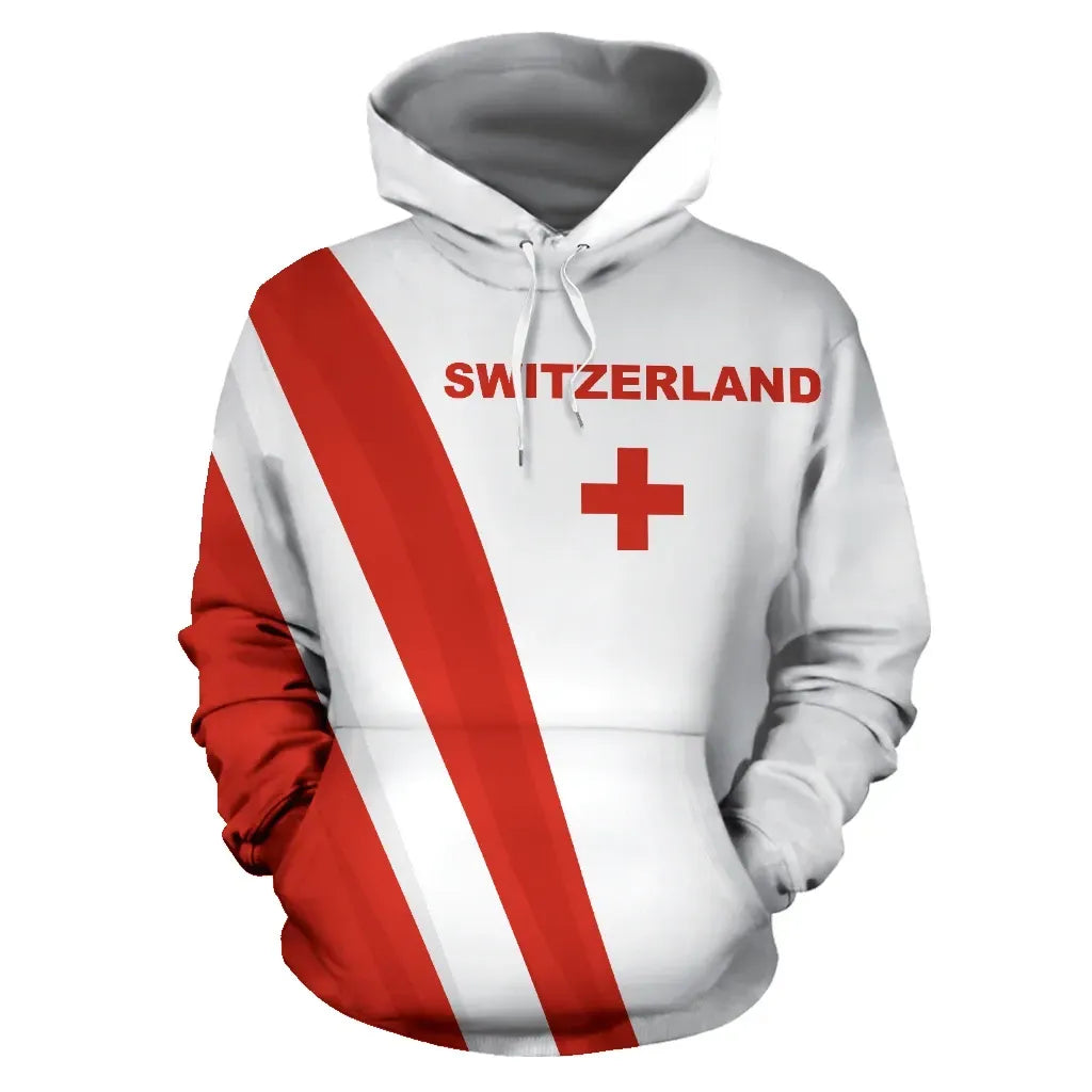 Switzerland Hoodie White RLT13 - Wonder Print Shop