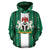 Nigeria Flag With Dashiki Hoodie RLT8 - Wonder Print Shop