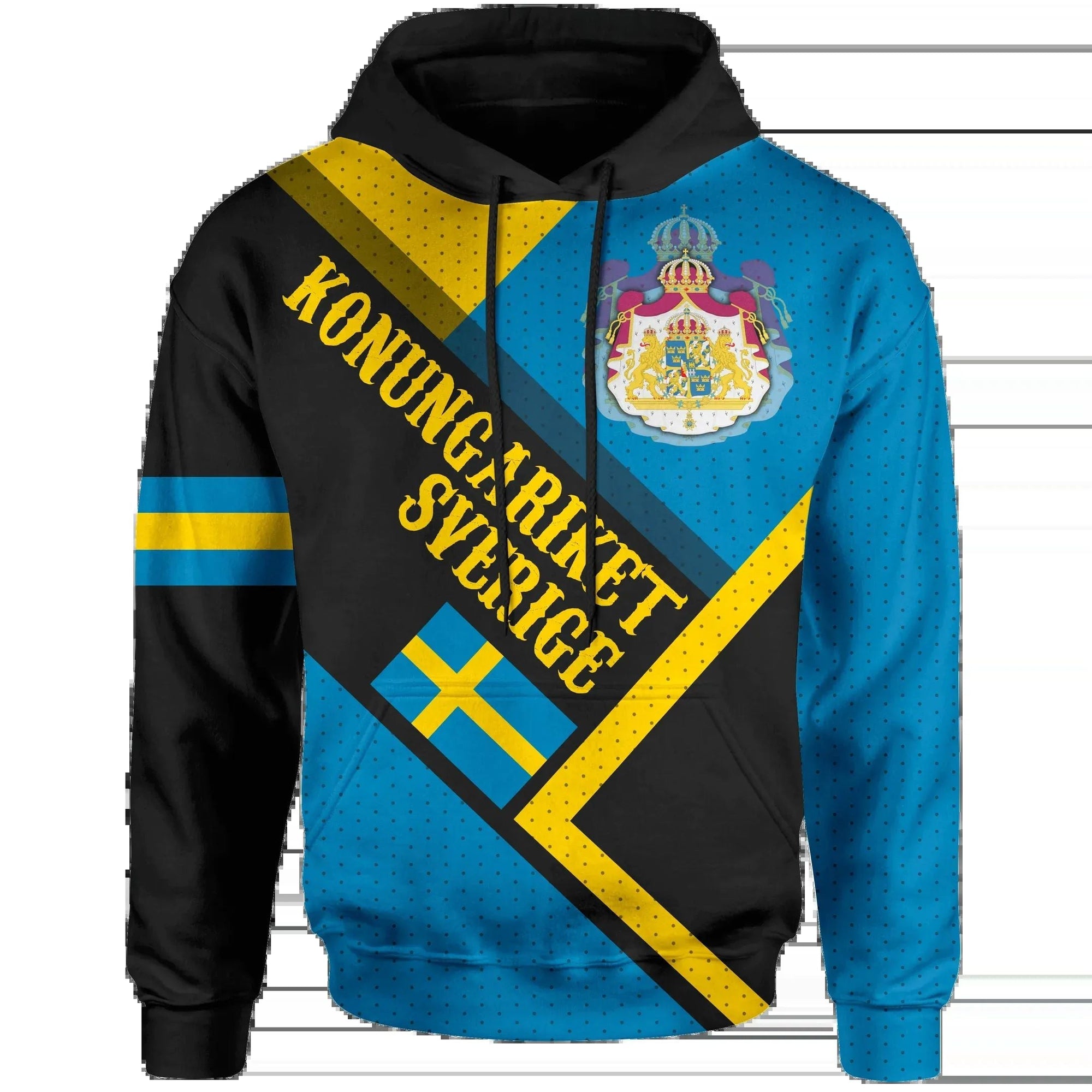 Sweden Hoodie Kingdom Of Sweden RLT7 - Wonder Print Shop