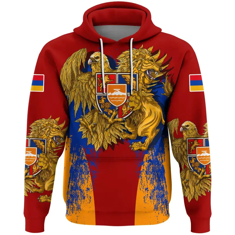 Special Armenia Hoodie Coat Of Arms RLT8 - Wonder Print Shop