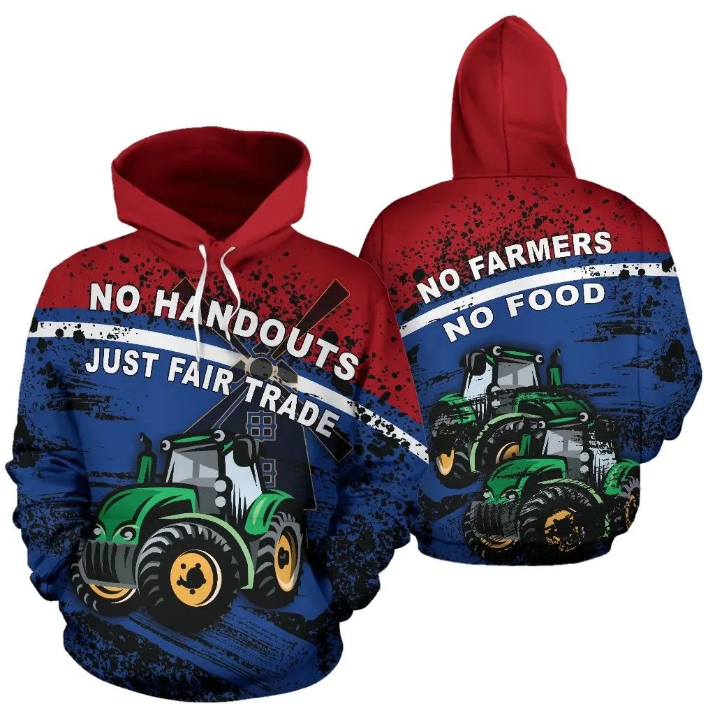 Netherlands All Over Hoodie Farmer Tractor RLT7 - Wonder Print Shop