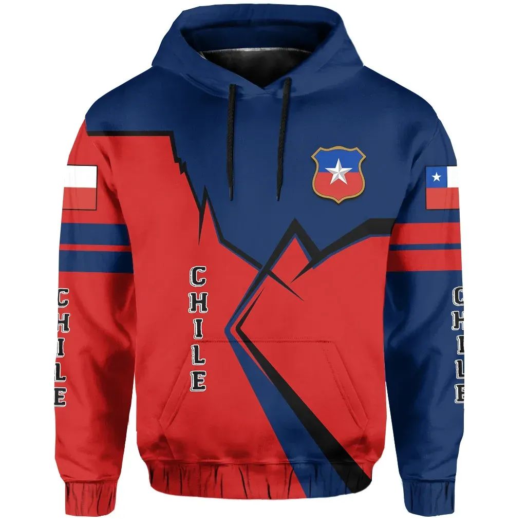 Chile Hoodie Lightning RLT7 - Wonder Print Shop