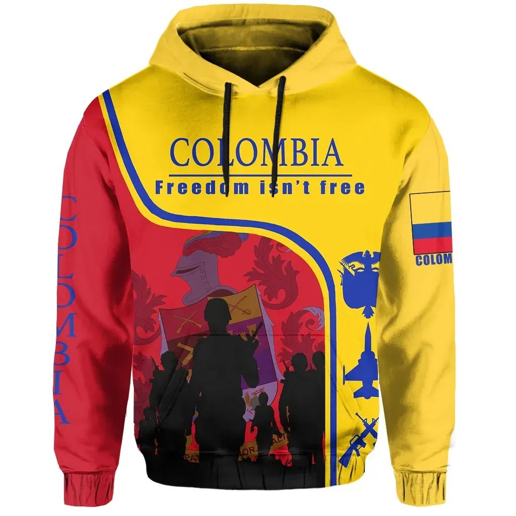 Colombia Army Hoodie RLT7 - Wonder Print Shop