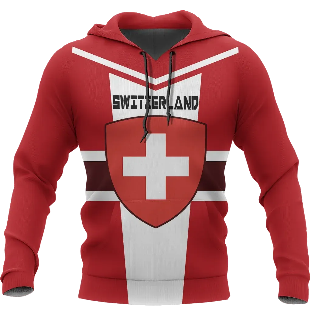 Switzerland Active Hoodie RLT13 - Wonder Print Shop