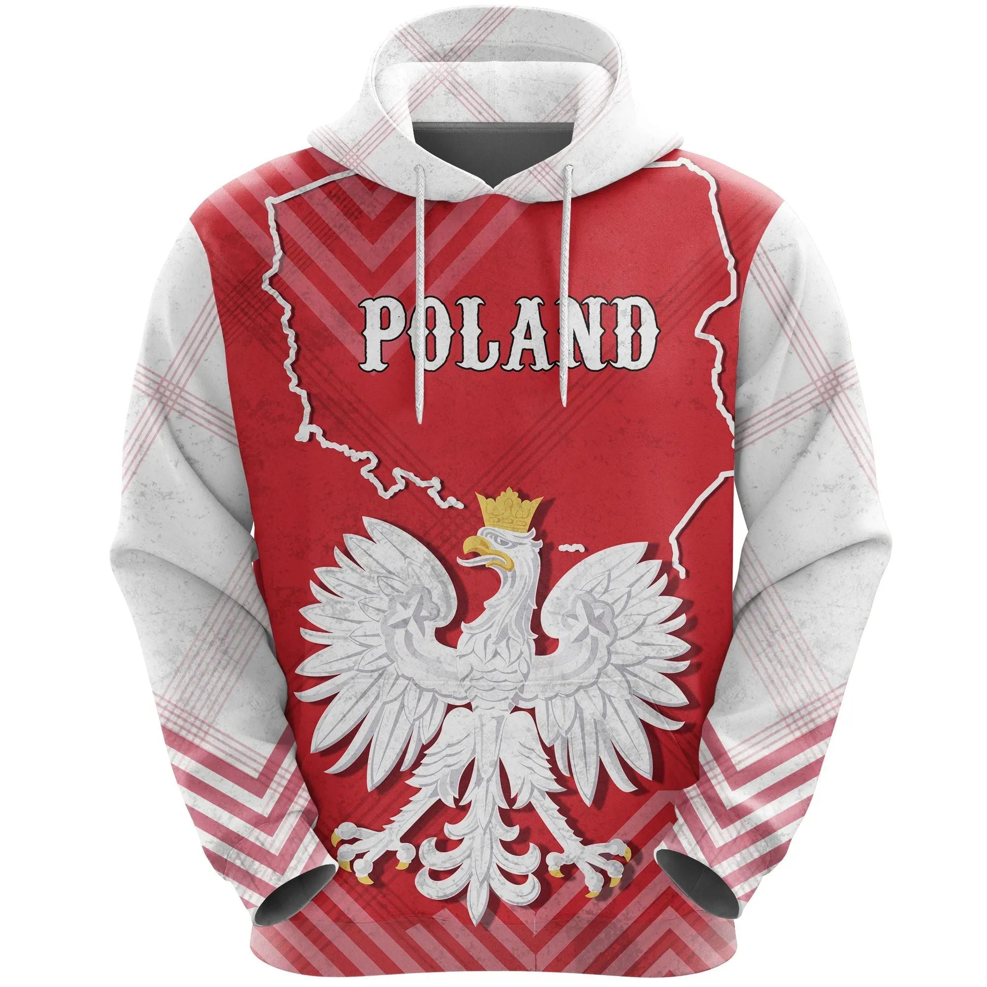 Poland Hoodie With Special Map RLT7 - Wonder Print Shop