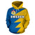 Sweden Sport Flag Hoodie Tooth Style 01 RLT7 - Wonder Print Shop