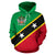 Saint Kitts and Nevis Hoodie RLT6 - Wonder Print Shop