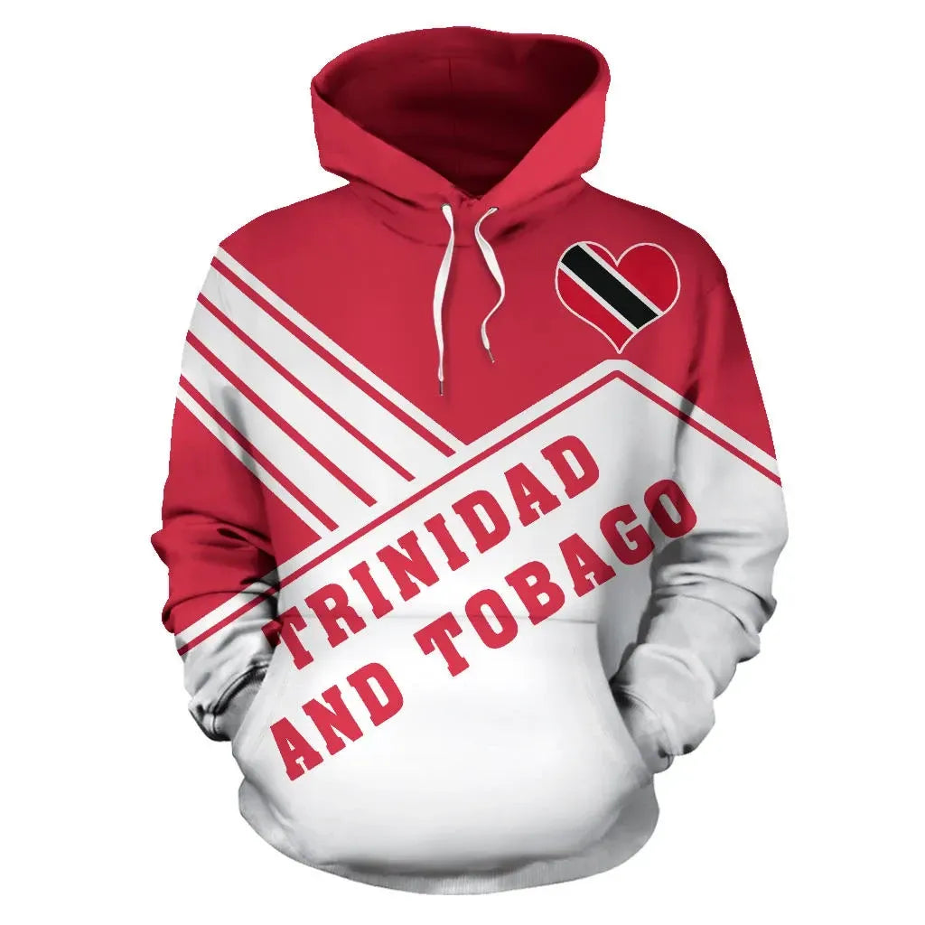 Trinidad and Tobago Hoodie Coat Of Arms Mount Style RLT6 - Wonder Print Shop