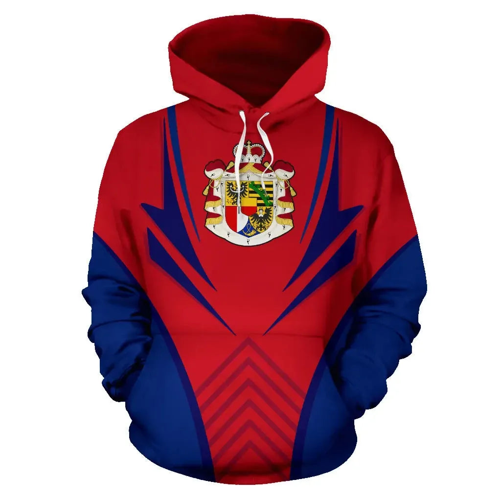 Liechtenstein Hoodie Coat Of Arms RLT6 - Wonder Print Shop