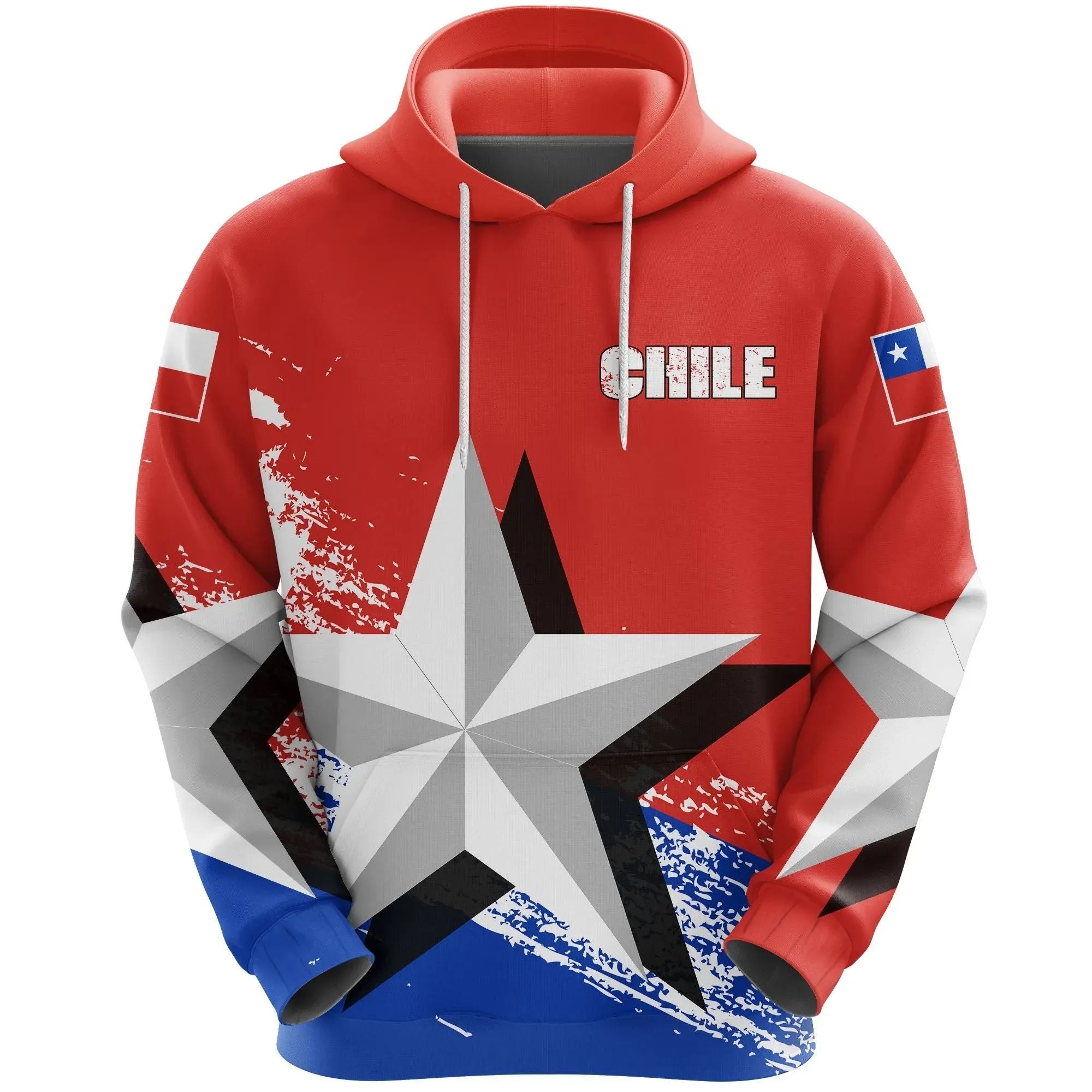 Chile Hoodie Pullover Chile Desperto RLT7 - Wonder Print Shop